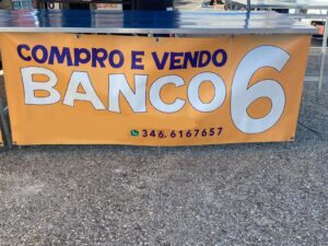 Banner originale Banco 6 con numero per le prenotazioni