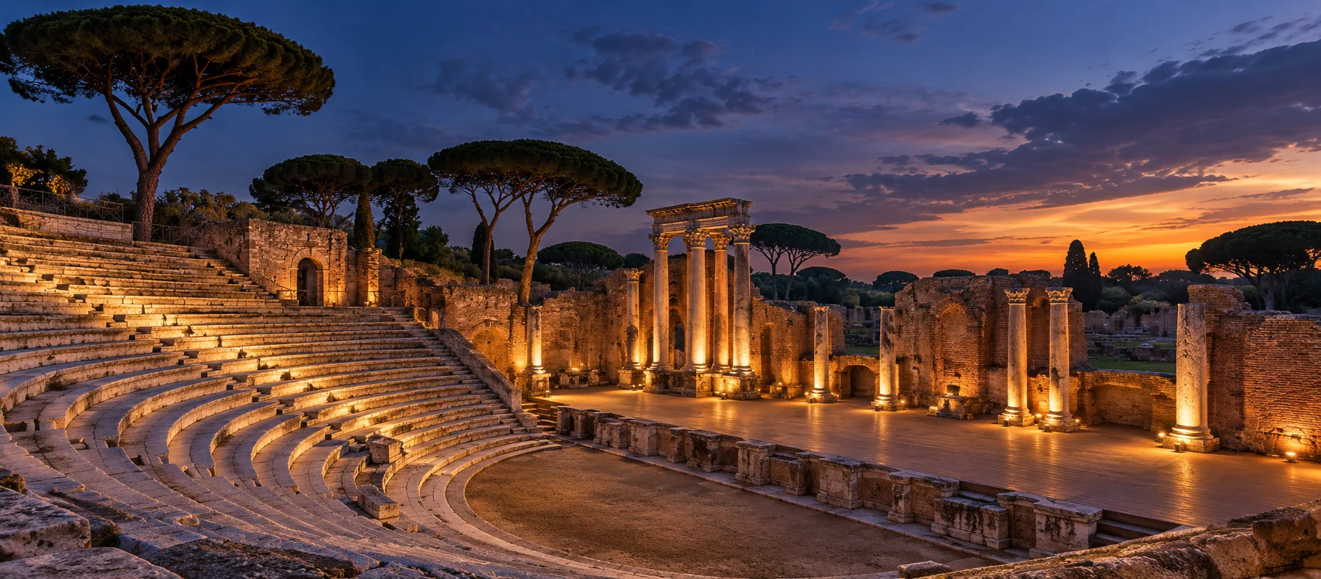 Immagine illustrativa: Teatro di Ostia Antica